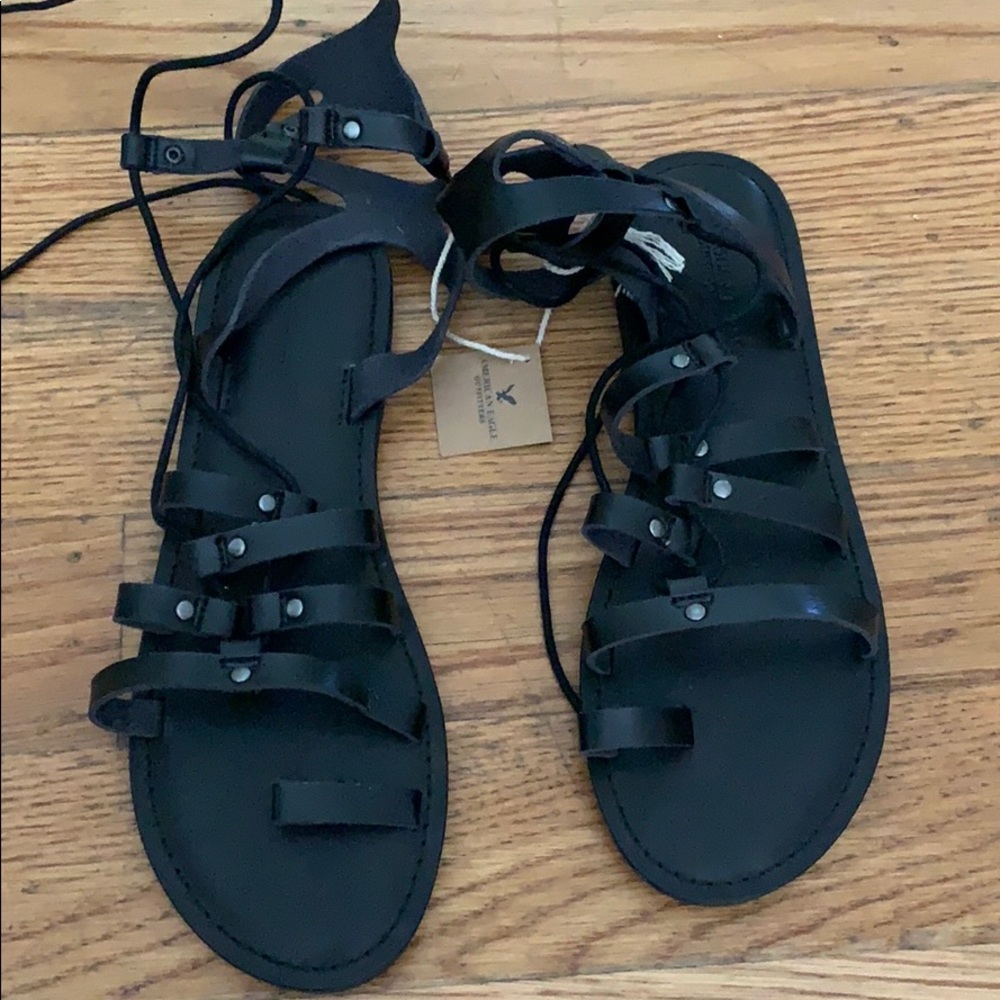 American Eagle Leather Sandals